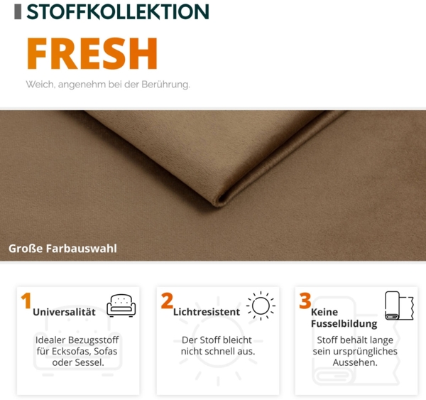 Boxspringbett 'Gladino Junior 3' beige 90x200 cm Rechts Bild 9