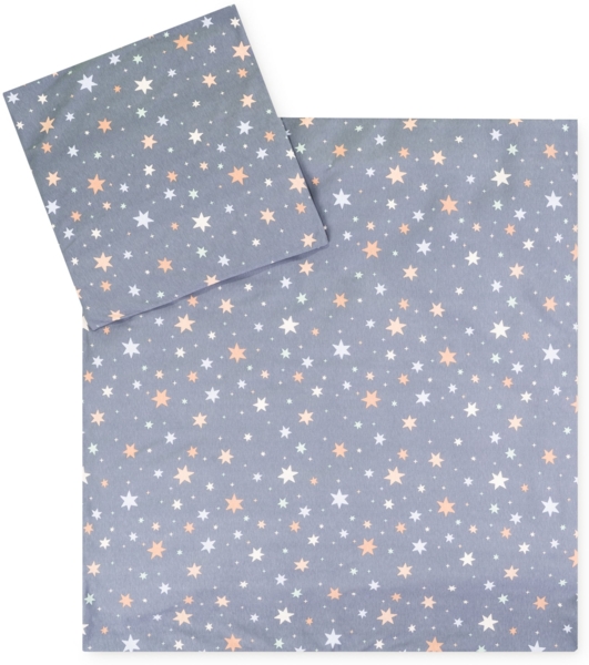 Julius Zöllner Jersey - Kinderbettwäsche Shiny Stars 80x80 + 35x40 cm Bild 2