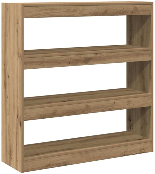 vidaXL Bücherregal Artisan-Eiche 100 x 30 x 103 cm Holzwerkstoff 862725