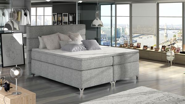 Wohnideebilder Amadeo 160X200 Grau Boxspringbett BAO_06_1.6