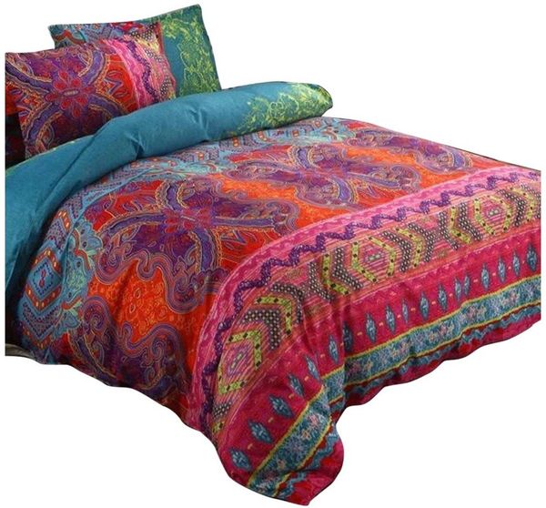 Diwzbyn Bettwäsche Gestreifte und Romantische Bettwäsche, 2 teilig, Polyester 2 teilig Winterbettwäsche