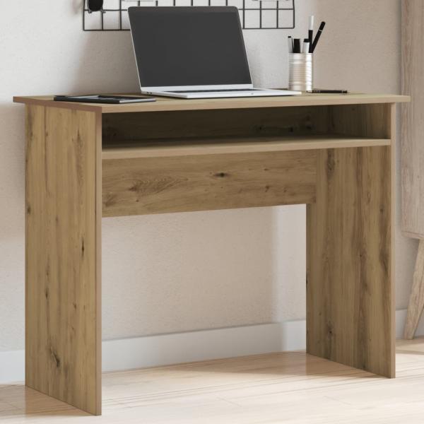 vidaXL Schreibtisch Artisan-Eiche 90x50x74 cm Holzwerkstoff 855977