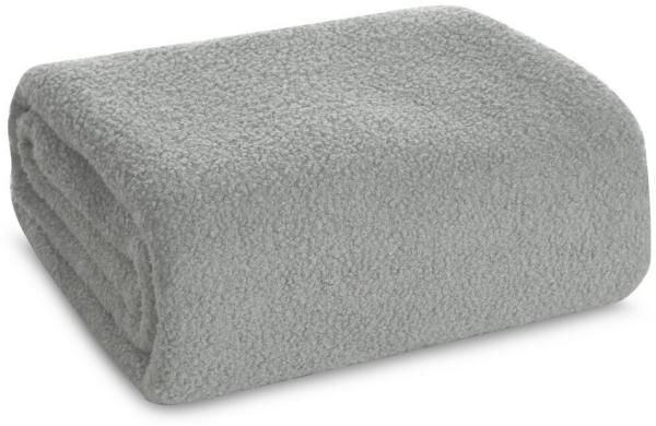 Kissenbezug Bouclee silber 45x45 silber