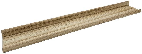 Meinposten Bilderleiste Fotoleiste Schweberegal Holzregal Wandregal Bücherregal Wandboard, (1 St), von Vorne sind die Schrauben nicht sehen