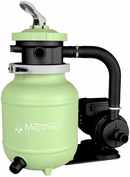 Miganeo Sandfilteranlage Dynamic 6500 Speed Clean | grün | 4,5 m³/h Leistung