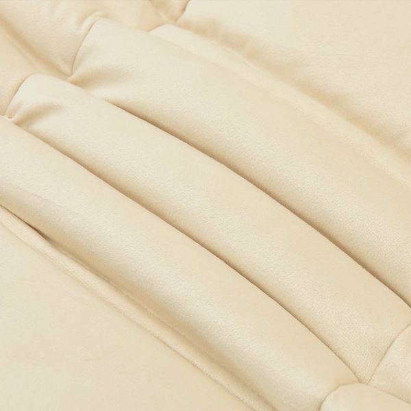 vidaXL Ganzjahresbettdecke Gepolstert Creme 220 x 260 cm Mikrofaser 42026071 Bild 7