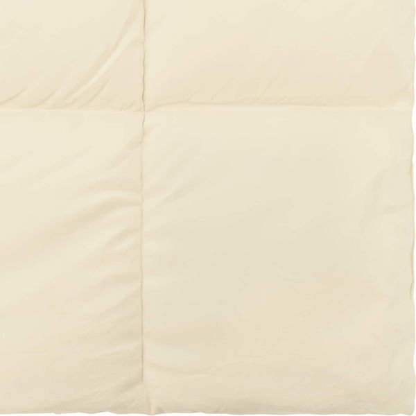 vidaXL Ganzjahresbettdecke Gepolstert Creme 220 x 260 cm Mikrofaser 42026071 Bild 6