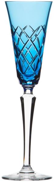Sektglas Kristall Sunline aqua (26,5 cm)