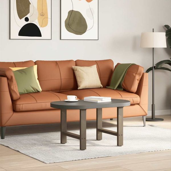 vidaXL Couchtischbeine Naturstahl 2 Stk. 50x(42-43) cm Stahl 4013283