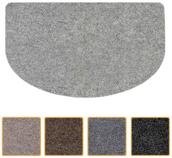ANRO Fußmatte Türvorleger Schmutzfangmatte STRIBET, eckig, Höhe: 3 mm, Clean-Line Größe 45x75cm