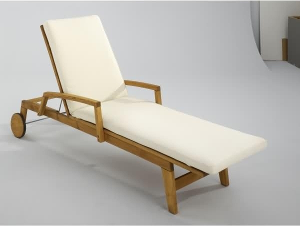 memo Auflage Milano L9037 Sonnenliege natur