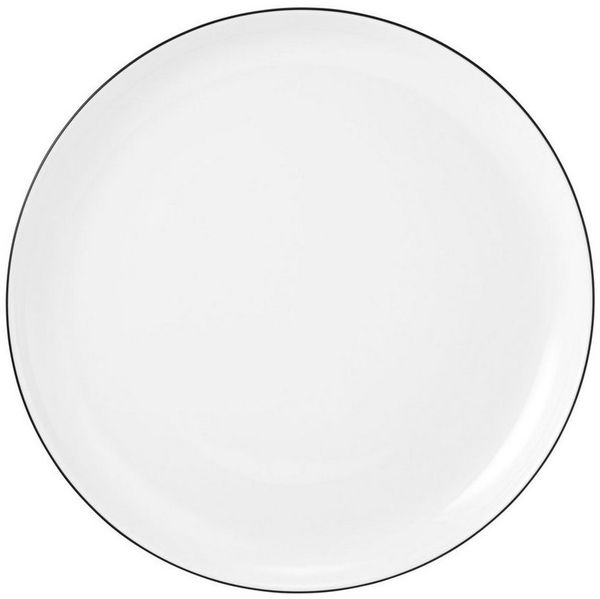 Seltmann Weiden Lido Black Line Frühstücksteller ø 20 cm 6er Set