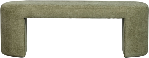 WOOOD Bank Jacob, gepolstert und ohne Rückenlehne, Breite 130 cm Bild 1