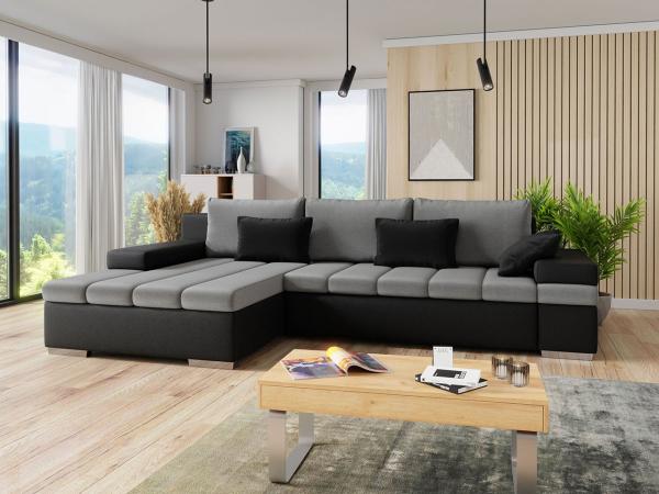 Ecksofa Bangkok, Seite: Links, Farbe: Soft 011 + Casablanca 2314 + Casablanca 2316