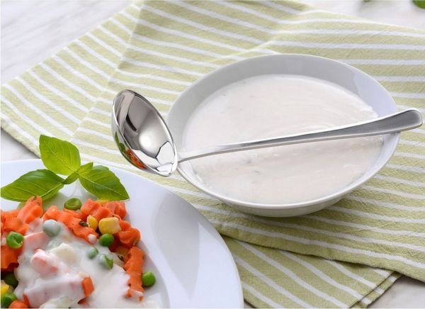 GRÄWE Soßenlöffel, Edelstahl Saucenlöffel, Serie WÜRZBURG