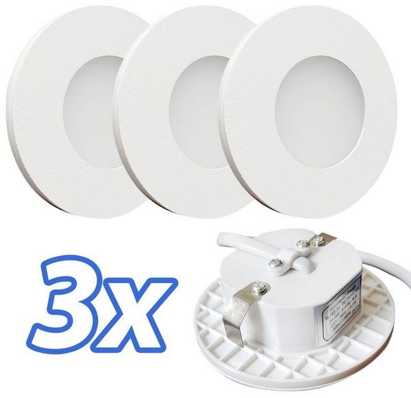 Maxkomfort LED Wandstrahler 6103, LED fest integriert, Warmweiß, 3000K, Treppenbeleuchtung Bild 4
