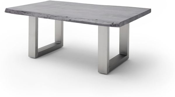 Couchtisch >CARTAGENA< in Akazie grau, massiv lackiert - 110x45x70cm (BxHxT)