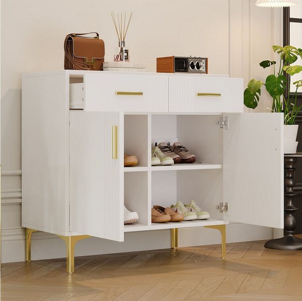 REDOM Sideboard Moderne Esszimmerschrank (1 St), Mit Kippsicherung