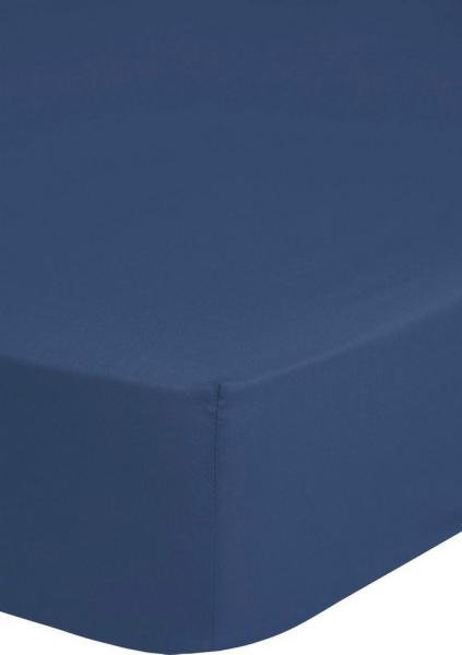 Good Morning Spannbettlaken, Blue, 100x200 cm, 100% Baumwolle