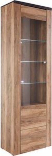 Home affaire Vitrine Larona, zeitlose Glasvitirne, Hochschrank Höhe 205,6 cm Stauraumvitrine mit dekorativer Rahmenoptik Bild 6