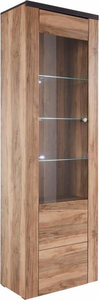 Home affaire Vitrine Larona, zeitlose Glasvitirne, Hochschrank Höhe 205,6 cm Stauraumvitrine mit dekorativer Rahmenoptik Bild 1
