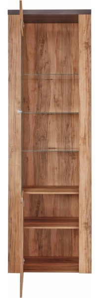 Home affaire Vitrine Larona, zeitlose Glasvitirne, Hochschrank Höhe 205,6 cm Stauraumvitrine mit dekorativer Rahmenoptik Bild 3