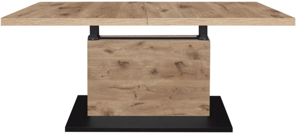 Couchtisch Höhenverstellbar Else 3 120x56x70 Holzwerkstoff Viking Oak