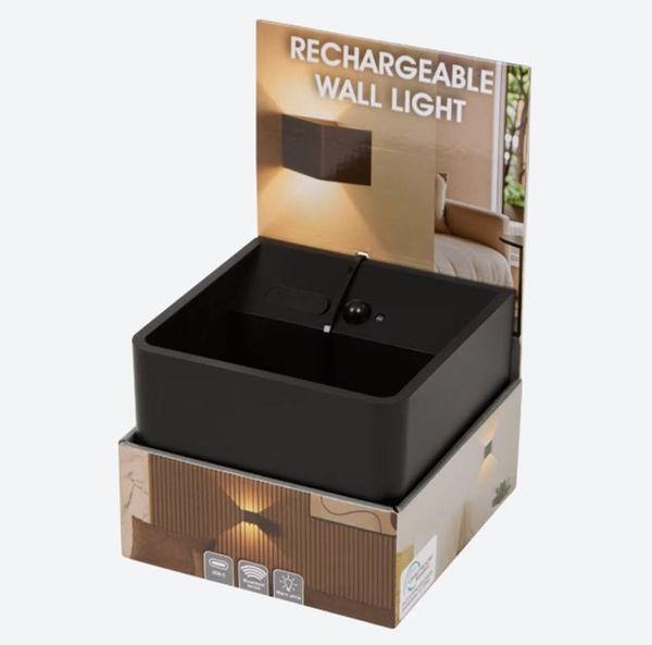 Spectrum LED Wandleuchte Aufladbare LED-Wandlampe rechargeable wall light, LED fest integriert