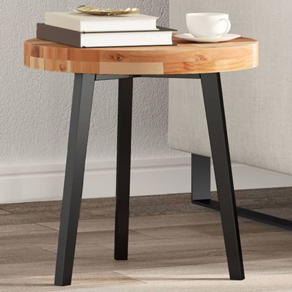 vidaXL Tischplatte Rund Ø40x4 cm Massivholz Akazie 4008700