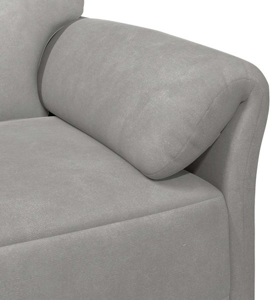 vidaXL 1-Sitzer Sofa Hellgrau 88 x 83 x 95 cm Samt 42033925 Bild 6