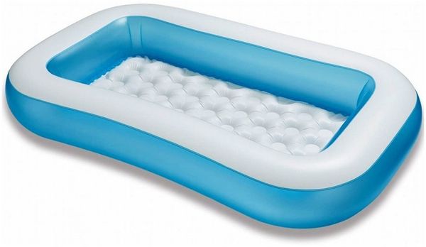 Baby Kinderpool Aufblasbares Planschbecken 166 x 100 x 28cm