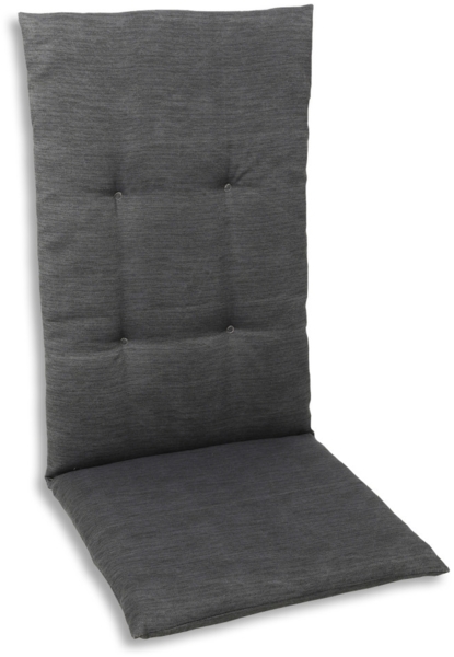 GO-DE Hochlehner-Auflage 118 cm x 48 cm x 5 cm, grau Bild 2