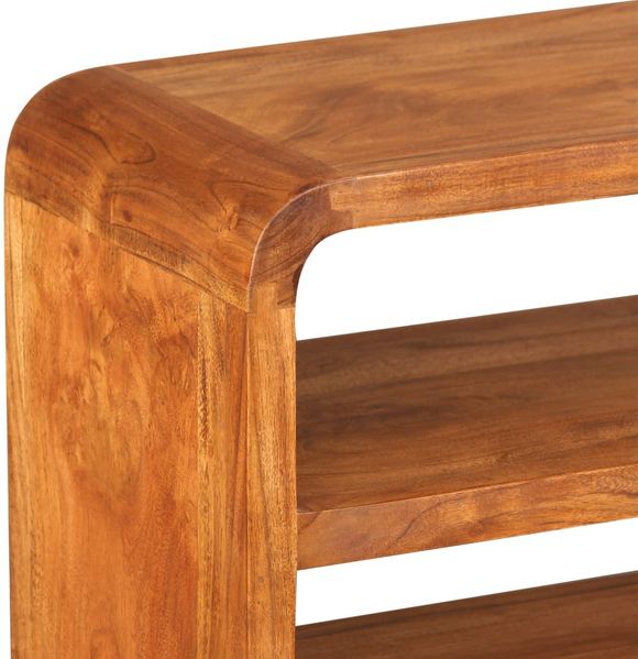 TV-Schrank, TV-Lowboard Massivholz Akazie 90x30x55 cm Bild 8