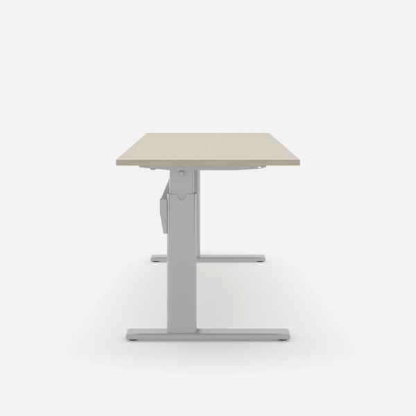 Aluforce Pro 150 M Schreibtisch - 200 , Weiß Bild 4