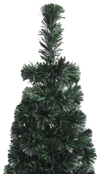 vidaXL Künstlicher Weihnachtsbaum Schlank mit Ständer und LED 64 cm Glasfaser 328442 Bild 4