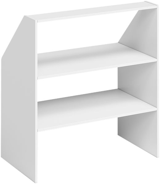 Bellamio 'Aland' Dachschrägenregal, weiß, 100x50x90 cm, Regal für Dachschräge mit 3 Fächern Bild 9