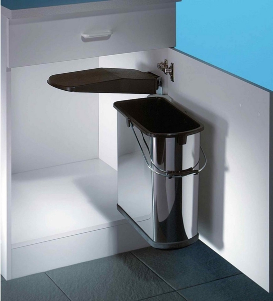 WESCO 790414-42 Abfallsorter 19 Liter VARIO 4 ab 45 cm Schrankbreite Bild 3