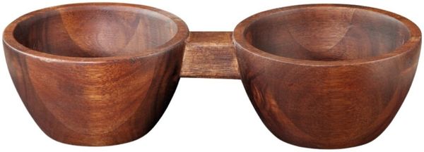ASA SELECTION Schale Snack bowl akazie massiv 6 cm, Akazienholz, (Schüsseln & Schalen)