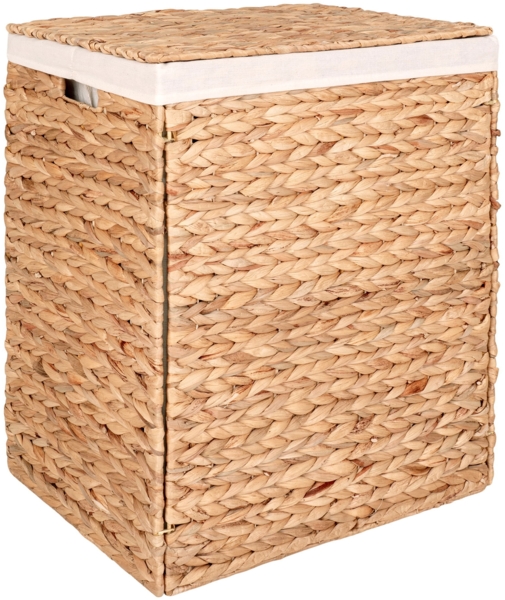 House Nordic Wäschekorb, Wasserhyazinthe, natur, 43x32x55 cm