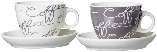 Ritzenhoff & Breker CORNELLO Cappuccino Set grau 4-teilig