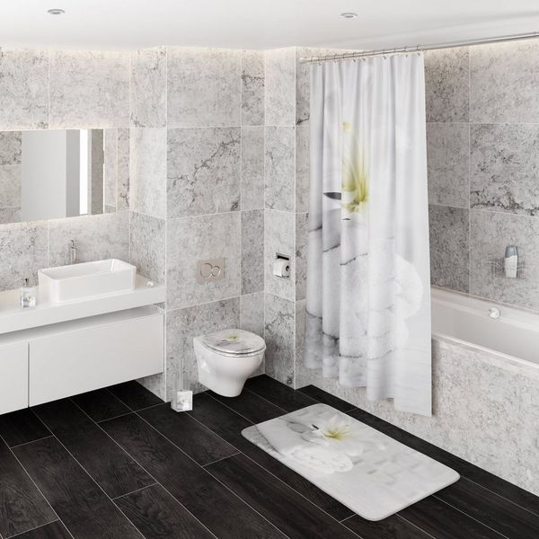 Sanilo Badematte Good Feeling, rutschhemmend, waschbar, schnelltrocknend, Polyester, rechteckig, sehr weich, hochwertig & modern, 50 x 80 cm oder 70 x 110 cm