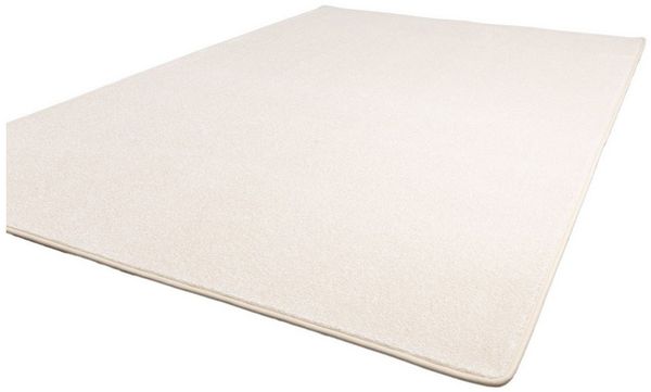 Kurzflor Teppich Genua, Farbe: Beige, Größe: 60x120 cm