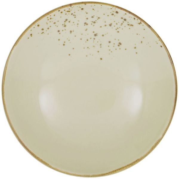 Dessertteller NATURE COLLECTIO DH 21x3 cm beige