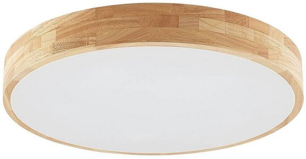 Lindby Deckenleuchten Tanju, Holz IP20, 5 x 15 W LED