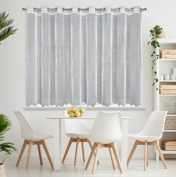Eurofirany Gardine 300x145 cm, Ösen