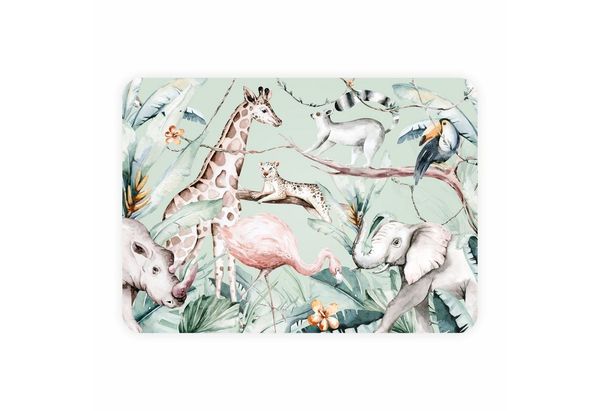nikima Platzset stabiles Vinyl Tischset Tiere Kinder Platzset abwaschbar, (1-St)