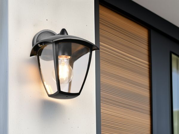 Trio Außenwandleuchte Venta II E27 anthrazit