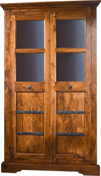 Eckschrank Akazie 108x57x183 honig lackiert OXFORD #0410