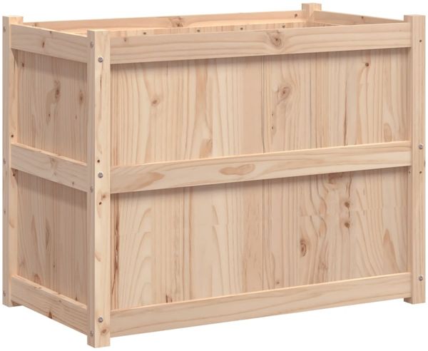 vidaXL Pflanzkübel 90x50x70 cm Massivholz Kiefer 837469 Bild 7