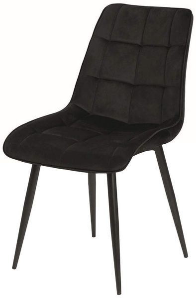 Selsey Polsterstuhl, Schwarz, 91 x 50 x 49, 5903025427690